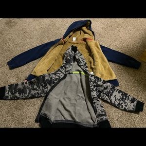 Bundle for boys, hoodie jacket, Sz 6 for the carter and 3t for the other hoodie